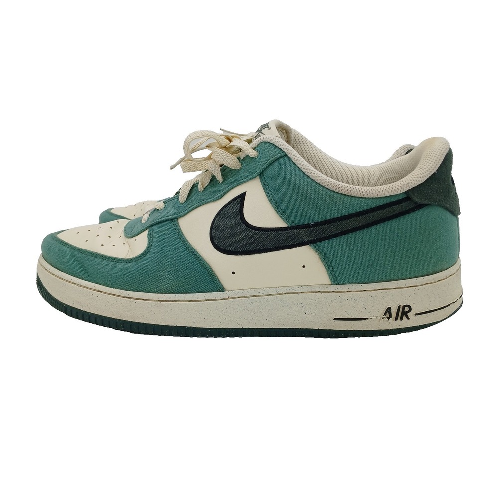 Men's Nike Air Force 1‎ '07 LV8 1 Coconut Milk/Vintage Green (FQ8713 100) 14